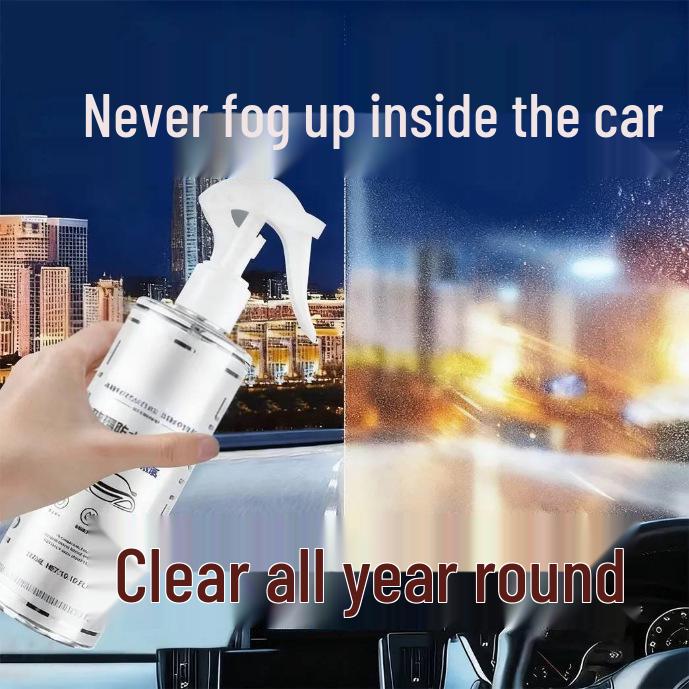Anti-Fog Agent for Car Windshields, Motorcycle Goggles, Helmets, and Degreaser