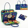 Toys Busy Board Montessori Gifts, Sensory Toys,Educational Travel Toys, Preschool Activities for Learning Fine Motor Skills