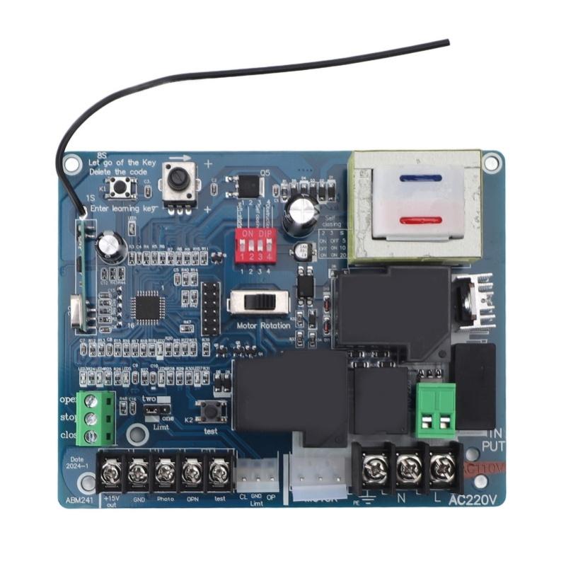 Circuit Board For Sliding Gate Openers Universal Sensitive Sliding Gate Motor Main Electronic Control Board For Replacement 220V