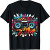 Urban Hip Hop Retro Old School 80s 90s Graffiti Graphic Art T-Shirt