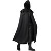 Medieval Hooded Gothic Coat Halloween Devil Wizard Death Cloak Robe Women