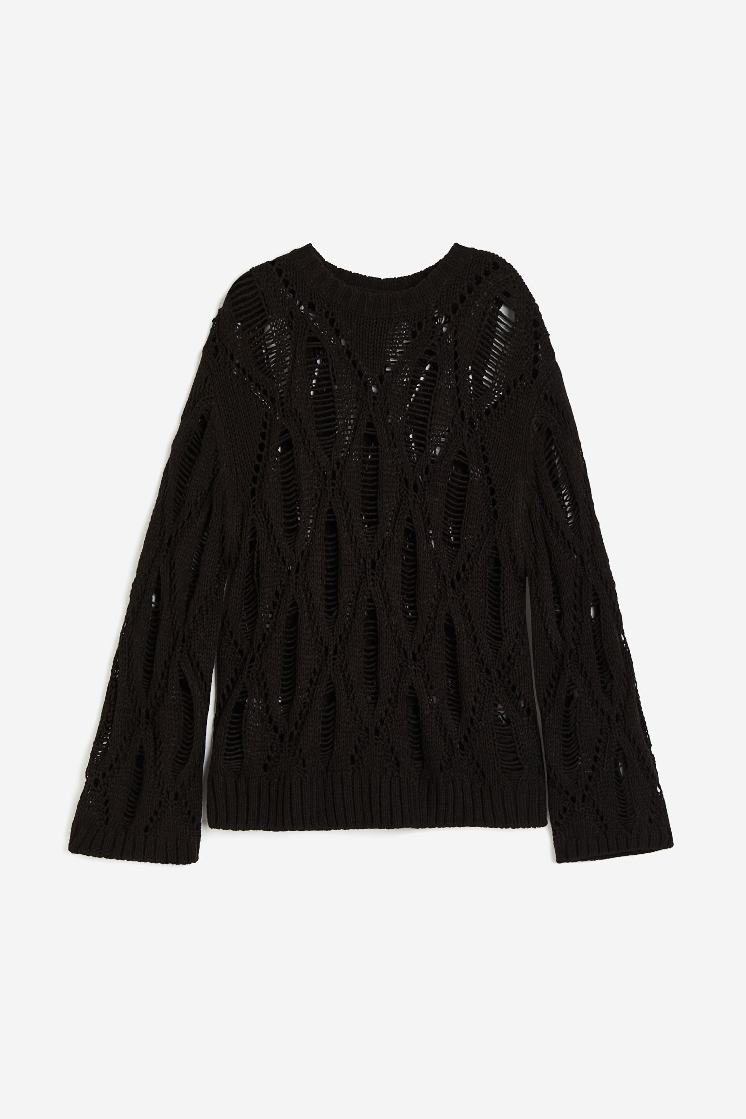 

Ladder stitch-look jumper