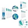 Philips Sonicare C1/2 Diş Fırçası Yedek Başlıkları 4'lü Paket Nazik ve Etkili