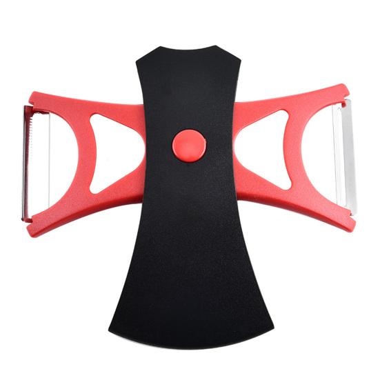 Fruit Peeler 2-in-1 Multifunctional Kitchen Grater for Fruits Vegetables Double Head Vegetable Potato Peeler Efficient Tools for Kitchen