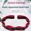 Digital Dance Resistance Bands 8 Section Yoga Pull Strap Durable Yoga Stretching Belt