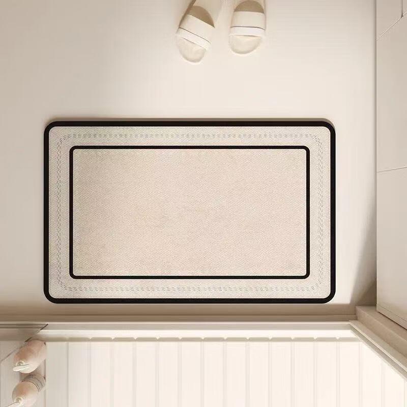 Quick-Dry Diatomaceous Earth Non-Slip Bathroom Mat