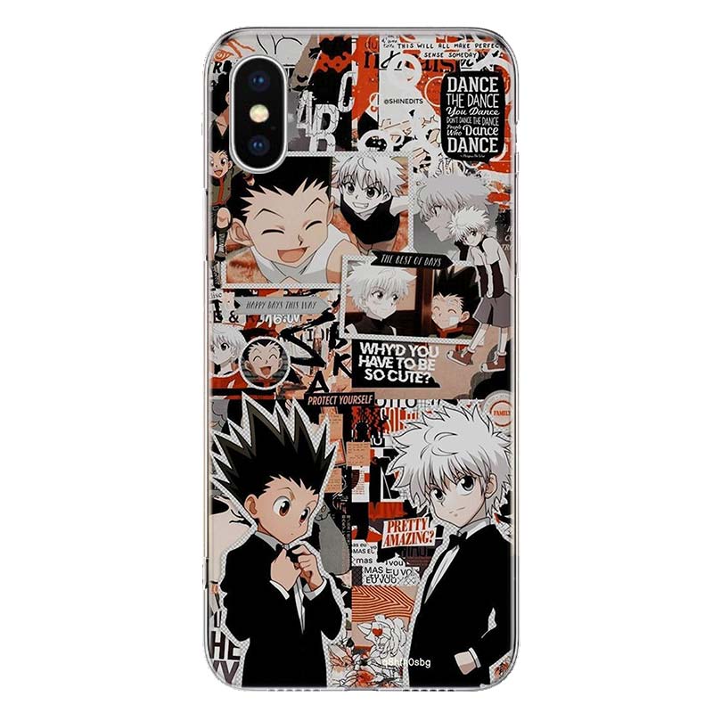 Anime Hunter x Hunters Handyhülle für Apple iPhone 11 12 13 14 Pro 7 XR X XS Max 6 6S 8 Plus + Mini 5 SE Print Softcover