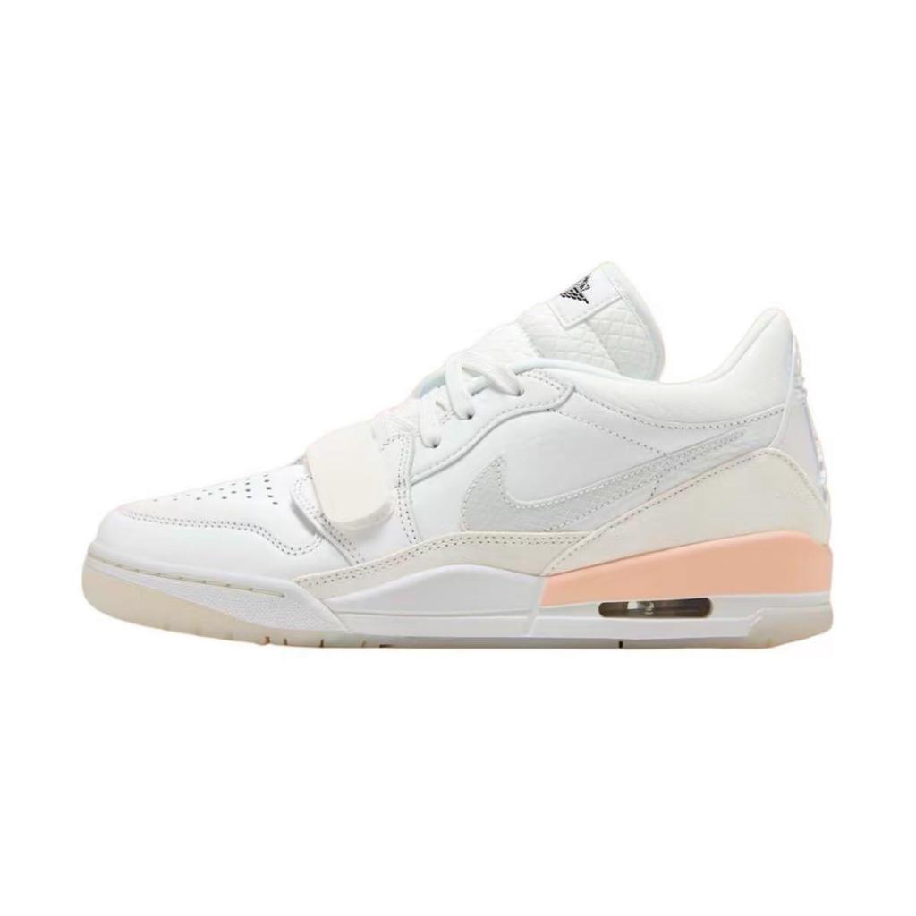 Jordan Legacy 312 Sunward Growth Box Abrasion Resistant Abrasion Resistant Low top Vintage Basketball Shoes Unisex Pink HF3182-100(Team1190-)