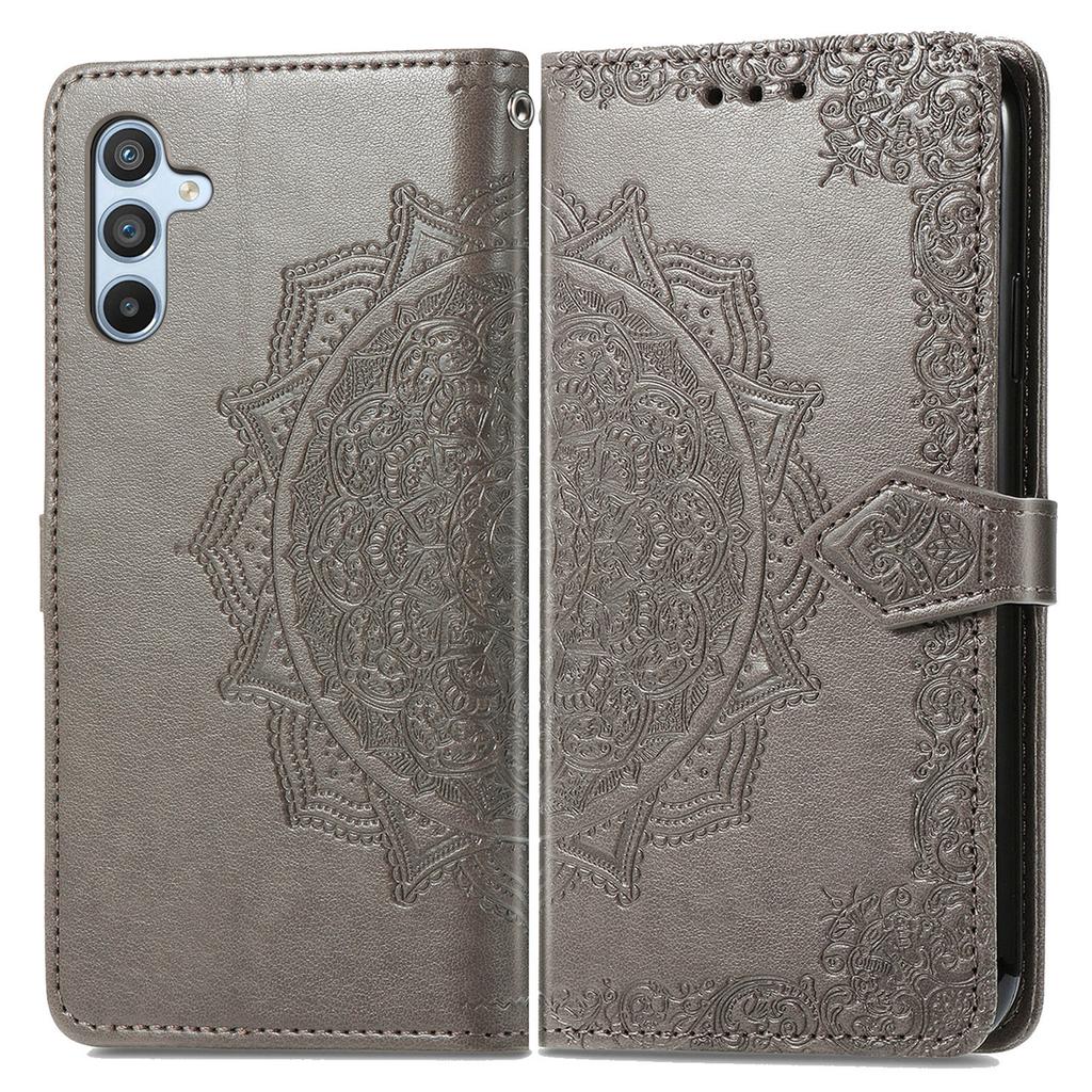 For Samsung Galaxy A36 5G Wallet Case Mandala Flower Leather Phone Cover Stand View