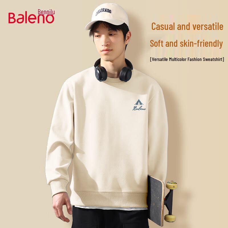 Baleno Men's Crewneck Relaxed Fit Sweatshirt
