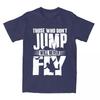 Vintage Base Jump Skydiving T-Shirts Men Women Airplane SkyDive Lover Tee Shirt Gift Idea Clothes