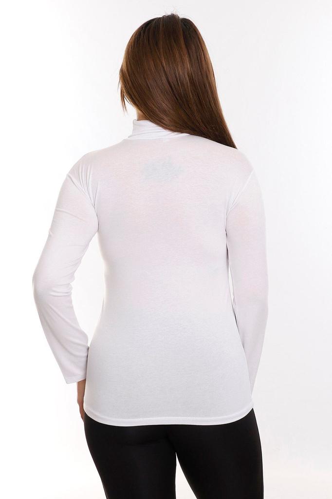 Stil Femei Mărime Mare Corp Mărimi Mari Complet Fisherman Viscoză Gât Înalt Corp Mincă