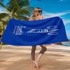 Football Club Everton Beach Towel Microfiber Beach Towel, Lightweight and Quick-Dry, for Summer Travel, Swimming Pool Fan Birthday Gift