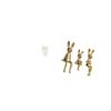 Elegant And Bunny Family for Restroom Bedroom Sofa Backdrop Bookshelf Cabinet Table Decor