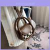 Adorable Mini Crossbody Bag For Kids Stylish Grid Pattern Waterproof And Breathable