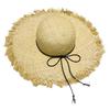New beach hat big brim Lafite straw hat women's seaside vacation sun hat sun hat face hat