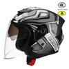3C-Certified All-Season Electric Scooter & Motorcycle Helmet for Men & Women - Winter Warm Safety Helmet