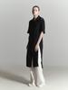 Half Devils Structured Long Shirt_Black