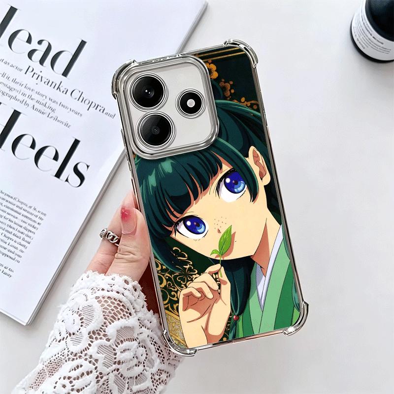 

A-Apothecary D-Diaries Anime Plating Phone Case For Xiaomi Redmi Note 14 15 Pro Plus 13 12 11 11S 11T 10 9S 9 5G Anti-Fall Airab Redmi Note 14 4G