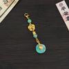Traditional Lion Fortune Qipao Lapel Ornament for Hanfu Tea Ceremony
