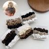 3 Stück/Set Satin Scrunchies Einfarbig Haarseil Koreanischer Pferdeschwanzhalter Haargummis Kopfschmuck Weiches Elastisches Haarband Haaraccessoires