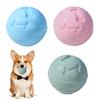 Pet Toy Molar Teeth Cleaning Hollow Bone Design Thickened Bite-Resistant TPR Material Chew Toy with Built-in Sound Ball