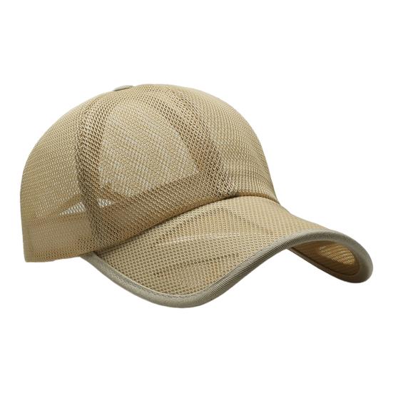 Men Baseball Hat Adjustable Tightness Versatile Upright Brim Casual Hat Sunshade Cycling Outdoor Hat