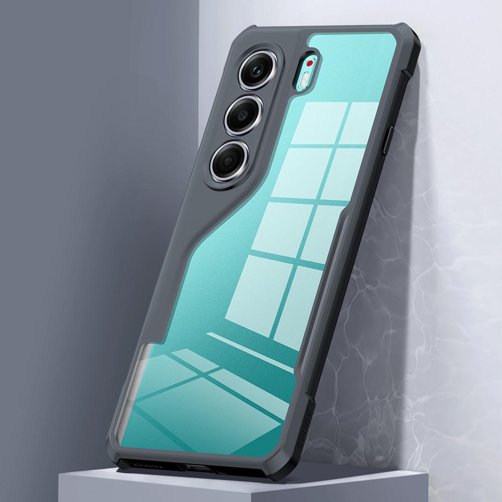 XUNDD Pro TECNO Camon 40 Pro 5G Pouzdro Nárazuvzdorné TPU+Akryl Průhledný Zadní Kryt na Telefon