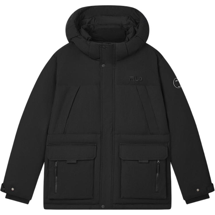 FILA ORIGINALE Down Jacket Unisex Jet Black F51M449902F-BK 175/96A/L