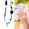 Handmade Heart Choker Delicate Beads Necklace Acrylic Alloy Material Bead Choker Necklace Perfect Gift for Trendy Girls