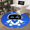 Space Adventure Astro Bot Round Rug for Livingroom,Bedroom, Palyroom, Chair Rug, Area rug, Circle Carpet, Large Size Fan Christmas gift