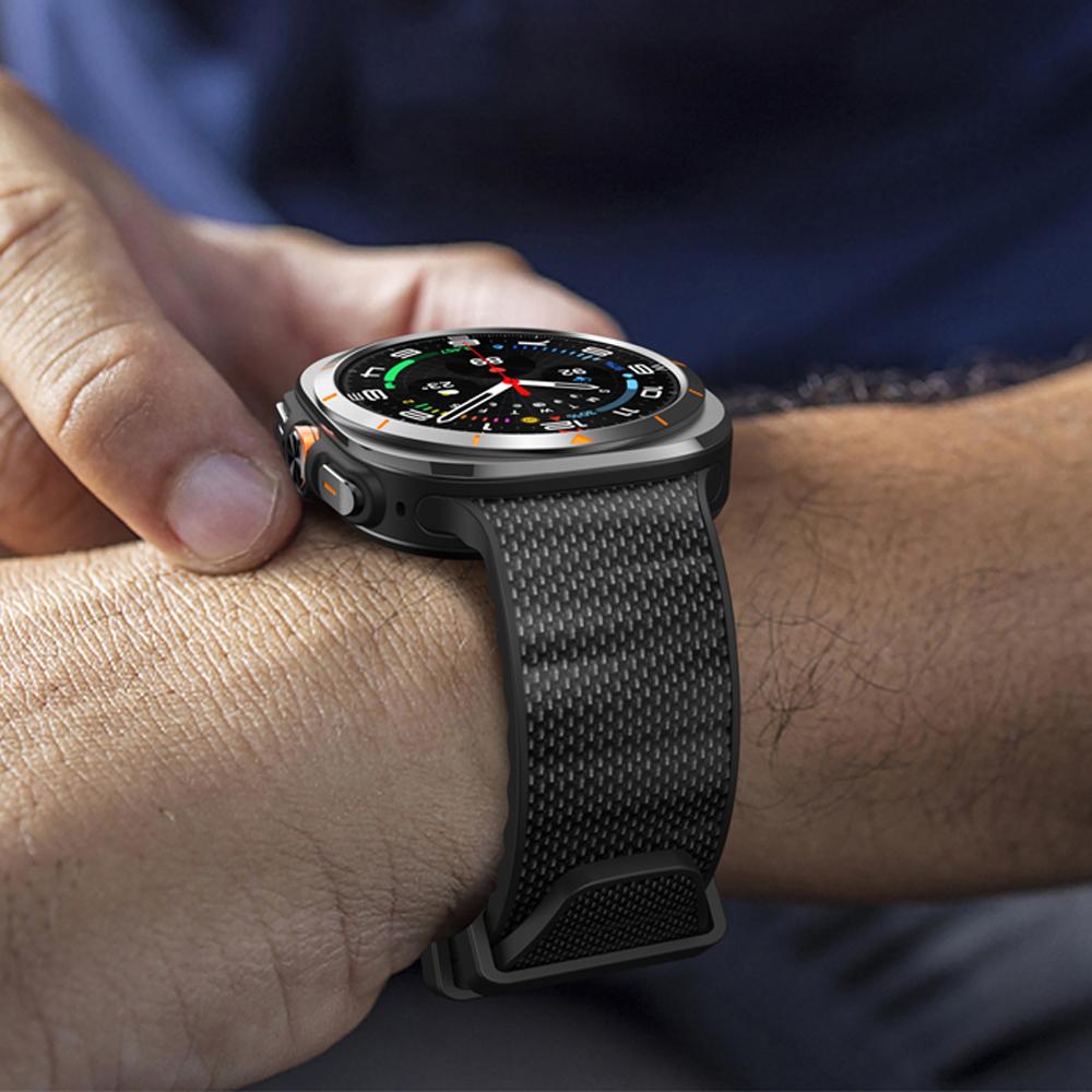 Nylon Functional Silicone Strap For Samsung Galaxy Watch Ultra 47MM Wristband Sports Bracelet