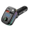 USB Car Bluetooth 5.0 FM Transmitter Type C Car Charger Auto Radio Handsfree Wireless Car Kit Car MP3 Support TF Card U Disk