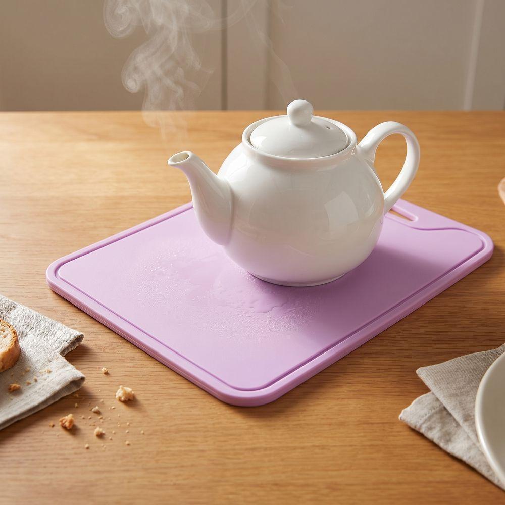 Prevent Slip Silicone Cutting Board Portable Chopping Board Cutting Mat  Camping/Picnic