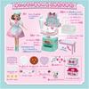 Takara Tomy Licca-chan Doll Pastry Chef Outfit Playset Toy for Ages 3 and Up