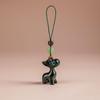 Sandalwood Deer Keychain & Phone Pendant - Cute Ornament for Men & Women