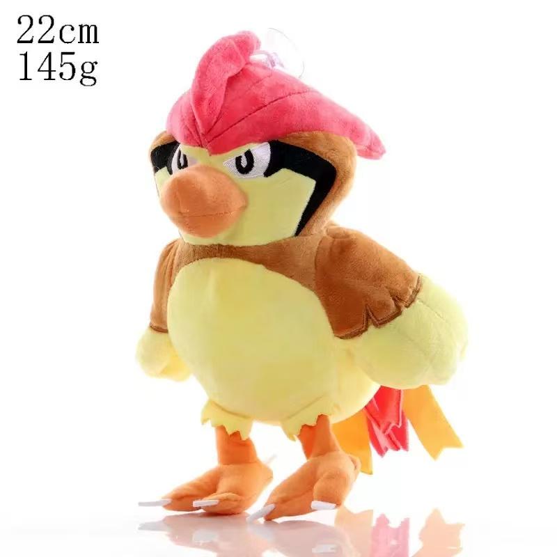 Psyduck Wobbuffet Scorbunny Meowth Mewtwo Mew Piplup Chikorita Pidgeotto Jucării de pluș Joc pentru Cadou de colecție, Plușuri moi