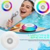 Floating Bluetooth Speaker With RGB Lights, Portable Pool & Outdoor Wireless Speaker, Water-resistant Easy Carry Audio For Party Beach Travel