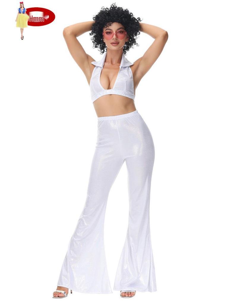 Halloween 70s Disco Hippie Costume