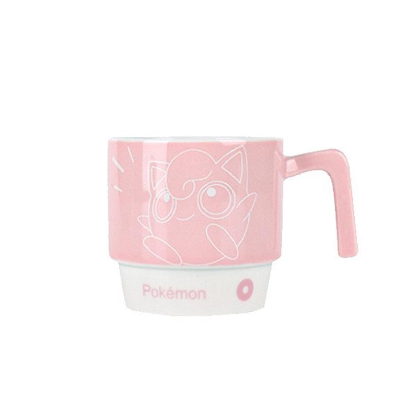 

SHUNXIANG Pokémon Licensed Mugs Snorlax Ceramic Mugs Stackable Kawaii Anime Boy Girl Breakfast Milk Juice Cup Ceramic Coffee Cup 301-400ml рожевий