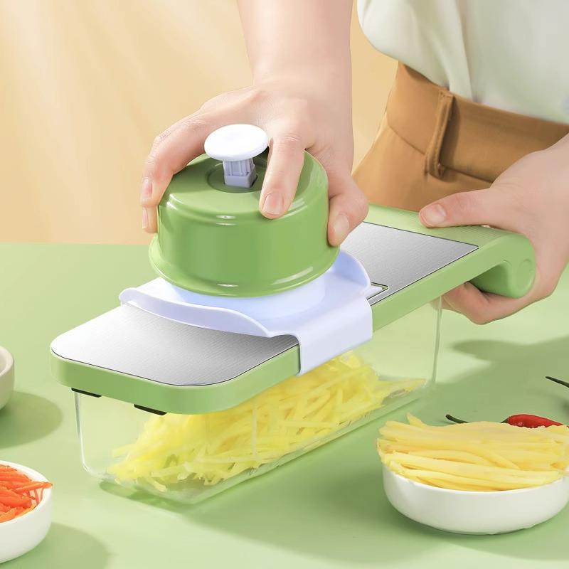 Multifunctional Vegetable & Potato Cutter: Household Stainless Steel Grater and Slicer Tool