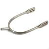 Stainless Steel Pricks Long Shank Mirrored Finish Slotted Ends Horse Goad Set for Equestrians