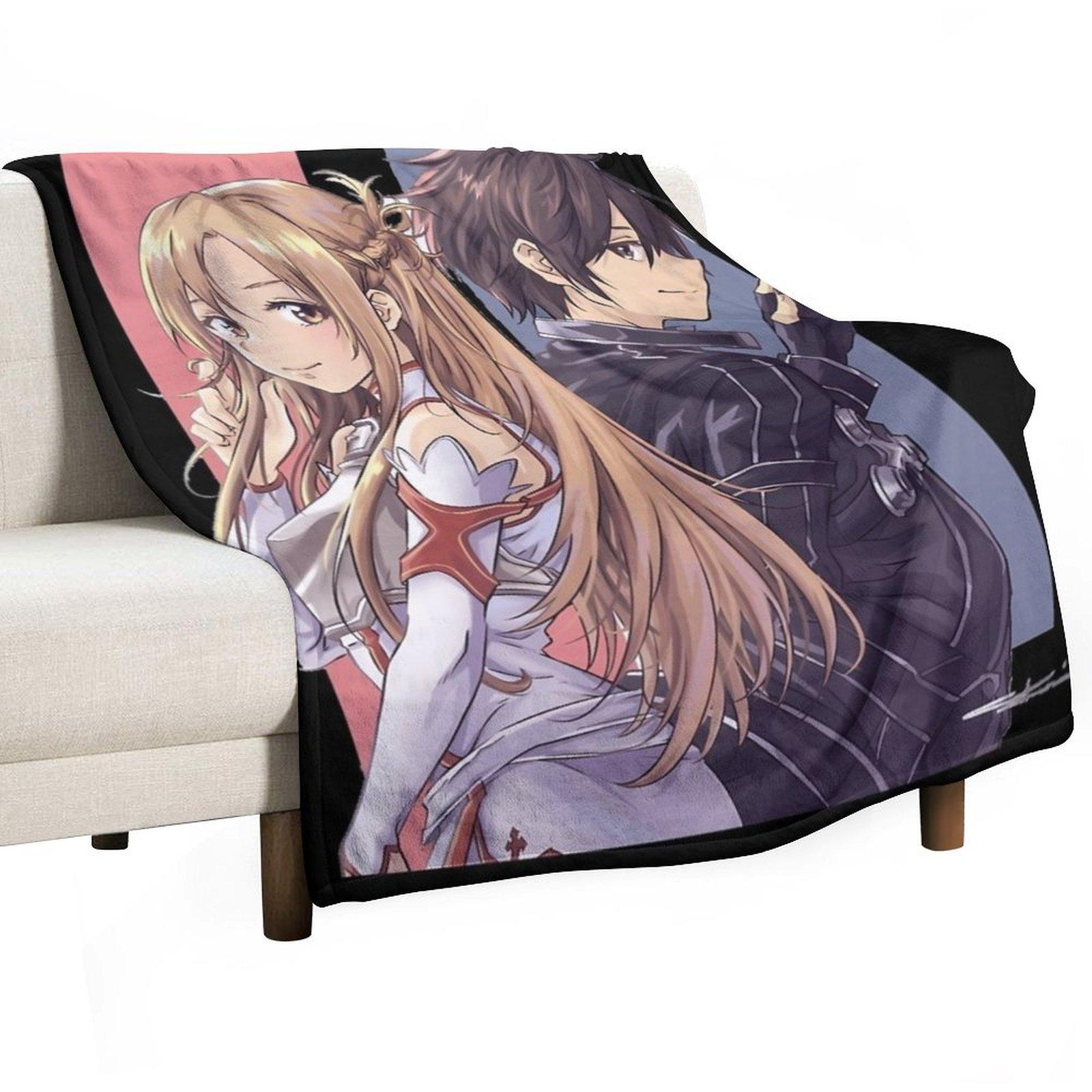 Асуна Плед Тонкий Плюшевый Клетчатый Пушистый Пледы 30x40in