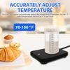 PC Sourdough Starter Warmer Temperature Control Dough Fermentation Thermostat Reservation Function Sourdough Warmer Mat for Home