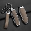 Metal Car Key Case Cover For Porsche Cayenne 958 911 Lepin 996 Macan Boxster Panamera 997 944 924 Panamera 718 971 9YA Keychain