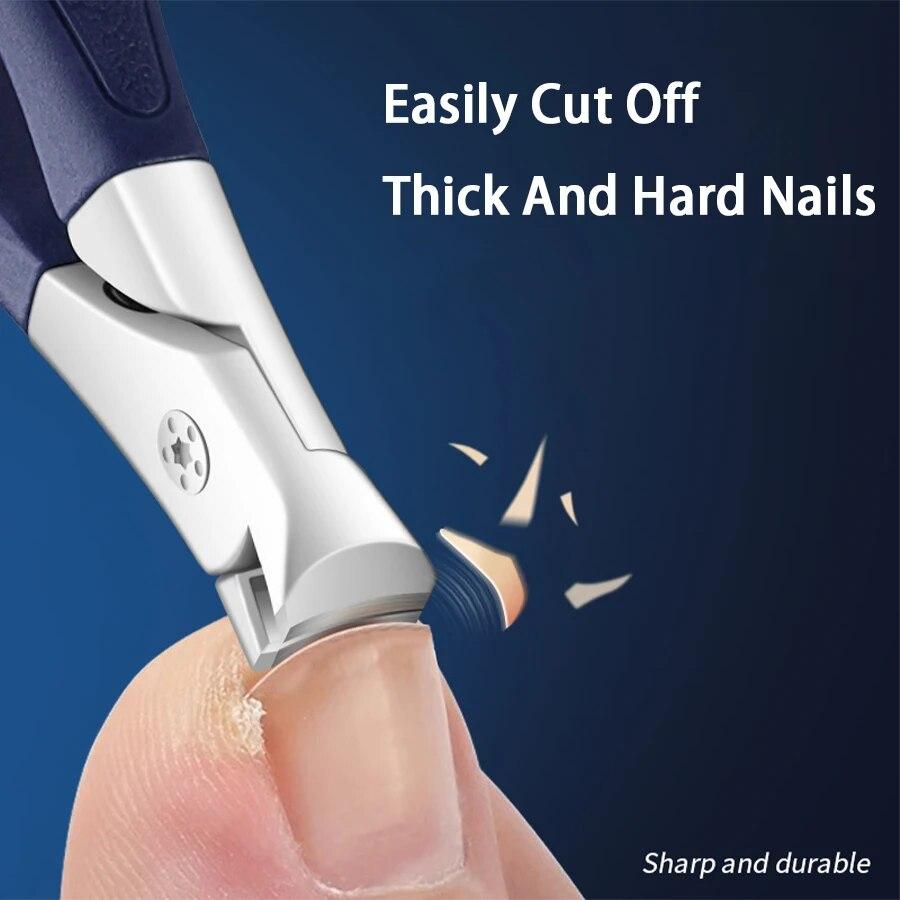 Xiaomi Large Nail Clippers For Decorating Thick And Hard Toenails Dedicated Nail Clippers For Single Large Opening Anti Splash Nail