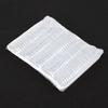 100x Transparent Coin Capsules Coin Case Holders Container Storage Boxes - 25mm