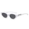 Fashion Cat Eye Sunglasses Women High Quality Uv400 Sunglass Retro Eyewear Bow Embellishment  Brand Designer Sun Glasses