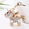 Creative Unicorn Rhinestone Keychain Charm