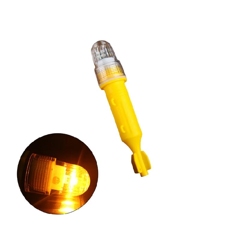 Underwater LED Net Marker Light Single Flash Fishing Signal Lamp for Night Anglers and Net Position Routine Checks
